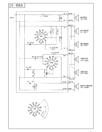 Pioneer hfe   cs-88a schematic  Pioneer Audio CS-88A hfe_pioneer_cs-88a_schematic.pdf