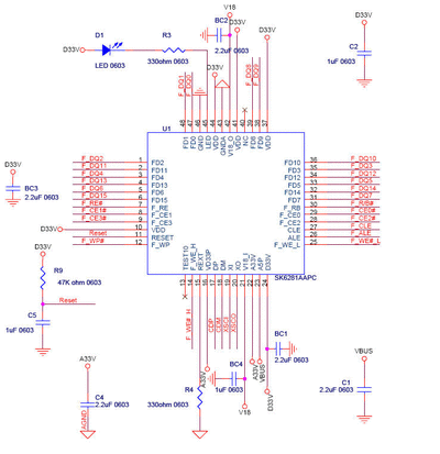 . Various Skymedi SK6281 48pin schematic  . Various USB Schematics Skymedi_SK6281_48pin_schematic.rar