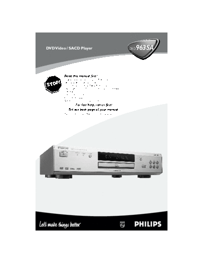 Philips dvd963sa 001 dfu eng  Philips CD DVD DVD963SA User Manual dvd963sa_001_dfu_eng.pdf
