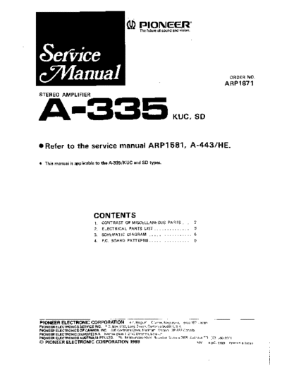 Pioneer hfe   a-335 service en  Pioneer Audio A-335 hfe_pioneer_a-335_service_en.pdf