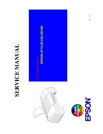 epson Epson Stylus Color 480 Service Manual  epson printer Epson Stylus Color 480 Service Manual.pdf