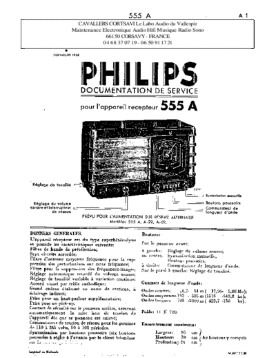 Philips 555 a  Philips Historische Radios 555A 555 a.pdf