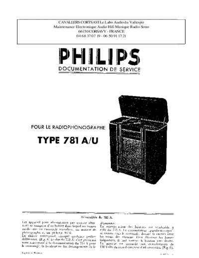Philips 781 a  Philips Historische Radios 781A 781 a.pdf