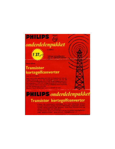 Philips MBLE 6507  Philips Historische Radios R 6507-E MBLE 6507.pdf