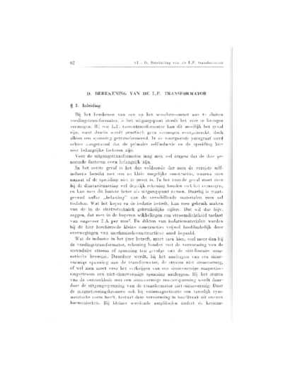 Philips berekening van de l.f.transformator  Philips Handboeken Philips berekening van de l.f.transformator Philips berekening van de l.f.transformator.pdf