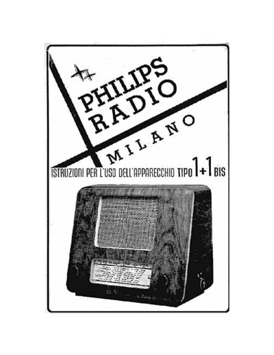 Philips 1Plus1Bis usr  Philips Historische Radios 1Plus1Bis 1+1Bis Philips_1Plus1Bis_usr.pdf