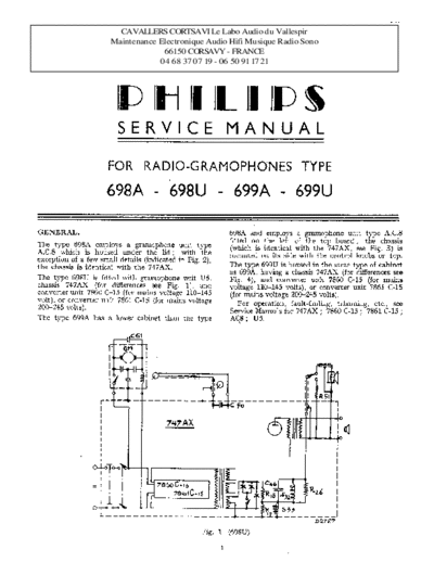 Philips 699 u  Philips Historische Radios 698U-699U 699 u.pdf