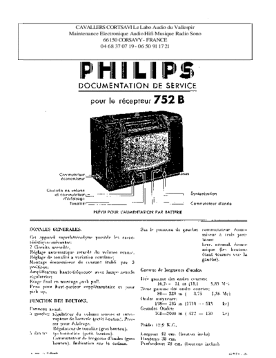 Philips 752 b  Philips Historische Radios 752B 752 b.pdf