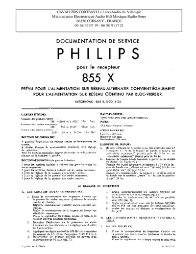 Philips 855 x  Philips Historische Radios 855X 855 x.pdf
