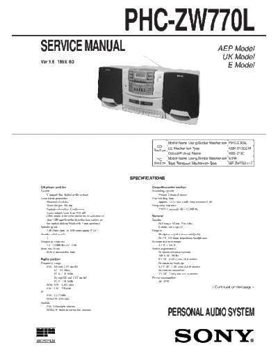 panasonic PHC-ZW770L  panasonic Fax KXFM90PDW Viewing SGML_VIEW_DATA EU KX-FM90PD-W SVC Audio PHC-ZW770L.pdf