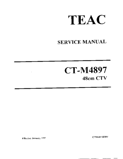teac CT-M4897  teac TV CT-M4897.pdf