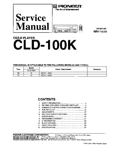 Pioneer hfe   cld-100k service rrv1638 en  Pioneer CD CLD-100K hfe_pioneer_cld-100k_service_rrv1638_en.pdf