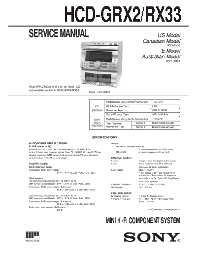 Sony HCD-GRX2  Sony Sony HCD-GRX2.pdf