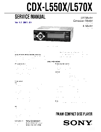 Sony CDX-L550-570X  Sony SONY CDX-L550-570X.pdf