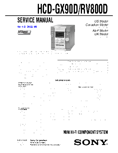 Sony niniHI-FI hcd-gx90d rv800d v1.0  Sony sony_niniHI-FI_hcd-gx90d_rv800d_v1.0.PDF