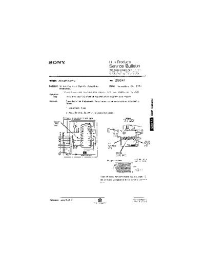 Sony HFP0286  Sony HiFi Service Bulletin HFP0286.PDF