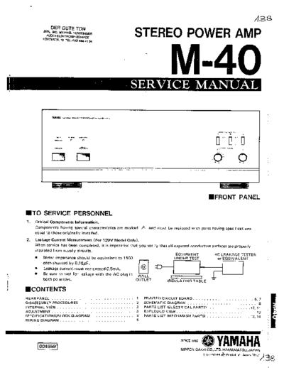 Yamaha M-40  Yamaha M M-40 M-40.pdf
