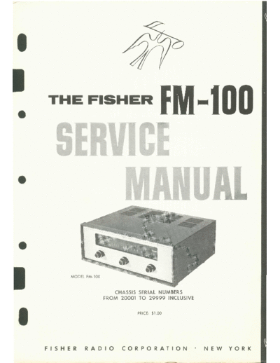 Fisher FM-100 Ver 1  Fisher FM FM-100 FM-100 Ver 1.pdf