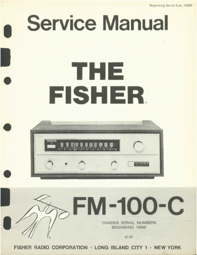 Fisher FM-100-C  Fisher FM FM-100-C FM-100-C.pdf