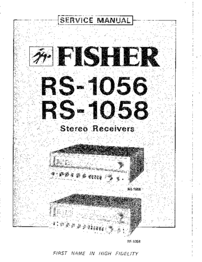 Fisher RS-1056 & 1058  Fisher RS RS-1056 & 1058 RS-1056 & 1058.pdf