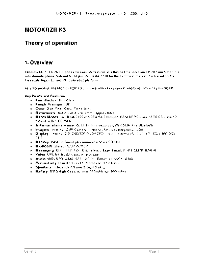 motorola K3 Theory of Operation  motorola Mobile Phone K3_sm K3_Theory_of_Operation.pdf