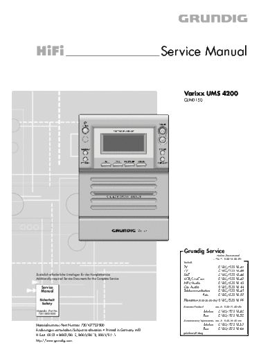Grundig UMS-4200  Grundig UMS UMS-4200 UMS-4200.pdf