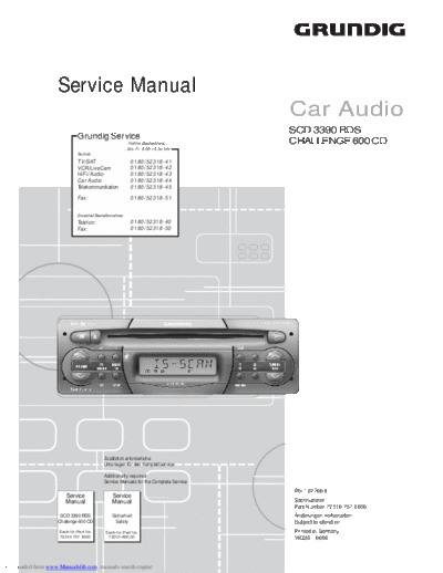 Grundig SCD-3390RDS  Grundig SCD SCD-3390RDS SCD-3390RDS.pdf
