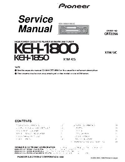 Pioneer KEH-1800,1850  Pioneer KEH KEH-1800 & 1850 Pioneer_KEH-1800,1850.pdf