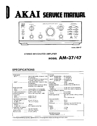 Akai AM-37 & 47  Akai AM AM-37 & 47 AM-37 & 47.pdf