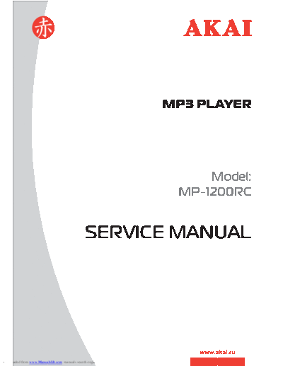 Akai MP-1200RC  Akai MP MP-1200RC MP-1200RC.pdf