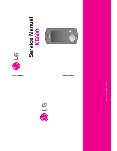 LG KE600  LG Mobile Phone LG KE600 LG KE600.pdf