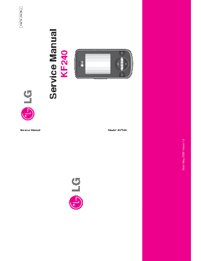 LG KF240  LG Mobile Phone LG KF240 LG KF240.pdf