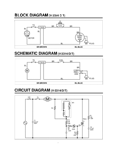 LG DIAGRAMS  LG Vacuum Cleaner V-3300T DIAGRAMS.pdf
