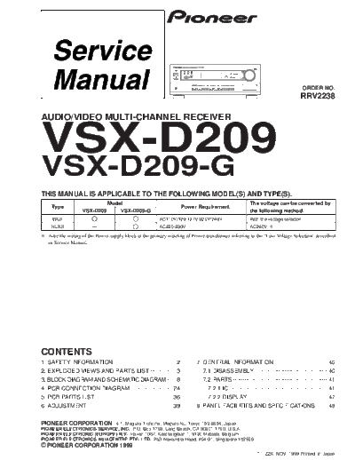 Pioneer VSX-D209  Pioneer VSX VSX-D209 VSX-D209.pdf