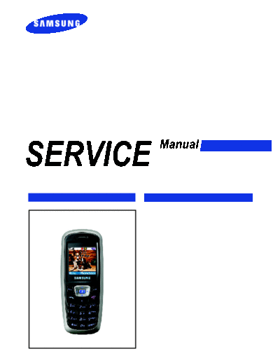 Samsung SGH-C210 service manual  Samsung GSM Samsung SGH-C210 service manual.pdf