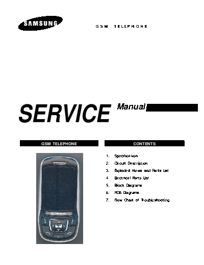 Samsung SGH-E350 service manual  Samsung GSM Samsung SGH-E350 service manual.pdf