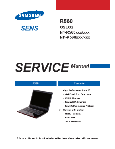 Samsung Cover  Samsung Laptop NP-R560      Samsung NP-R560 Cover.pdf