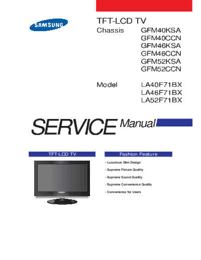 Samsung 01 Cover  Samsung LCD TV LA52F71B LA52F71BX_XSE 01_Cover.pdf