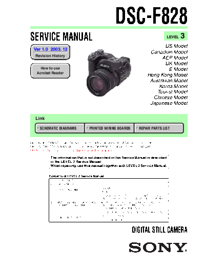 Sony DSC-F828 L3 v1.0  Sony Camera DSC-F828_L3_v1.0.pdf