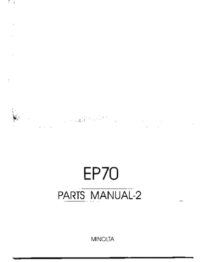 Minolta PM EP70 001  Minolta Copiers EP70 orig_man PM_EP70 PM_EP70_001.pdf
