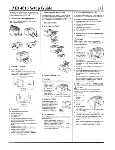 Minolta IL 4016  Minolta Printers PagePro 1200 IL_4016.PDF