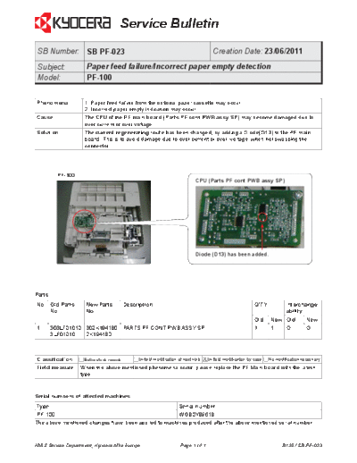 Kyocera PF-023  Kyocera Printer _OPTIONS PF-100 PF-023.pdf
