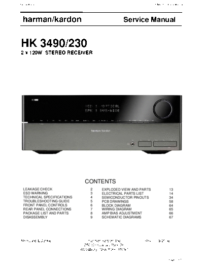 Harman Kardon HK-3490 & 230  Harman Kardon HK HK-3490 & 230 HK-3490 & 230.pdf