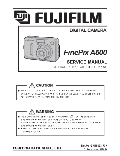 Fujifilm FinePix A400 500  Fujifilm Cameras FUJIFILM_FinePix_A400_500.rar