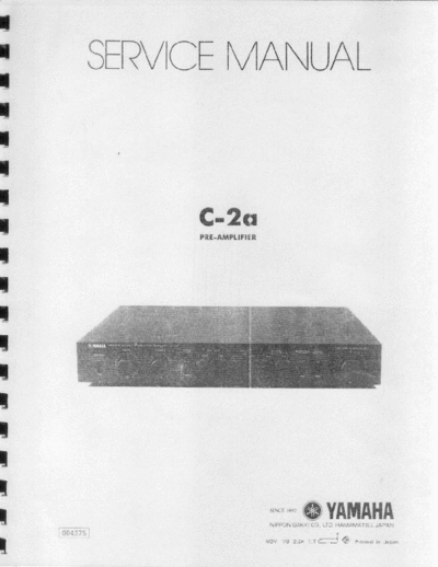 Yamaha C-2A  Yamaha C C-2A C-2A.pdf