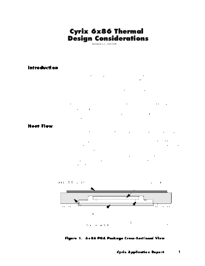 cyrix 6x86 Thermal Design Considerations  cyrix Cyrix 6x86 Thermal Design Considerations.pdf