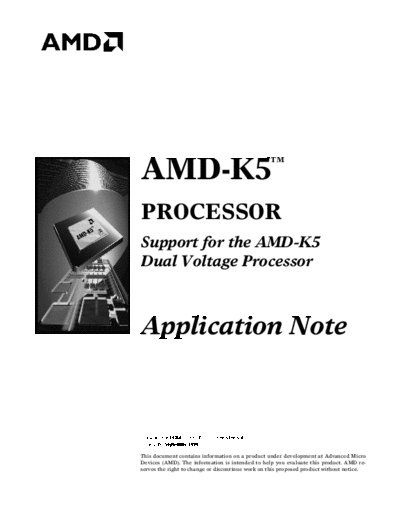 AMD K5  AMD AMD K5.PDF