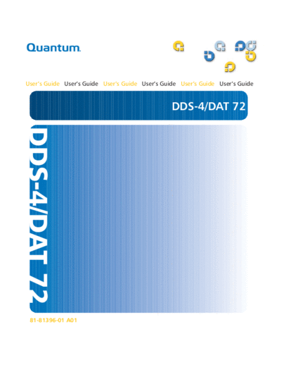 Quanta Quantum DDS-4 and DAT-72  Quanta Quantum DDS-4 and DAT-72.PDF
