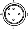 Garmin GPS 4 PIN round