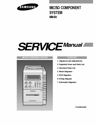 SAMSUNG mmb5 mmb5 service manual